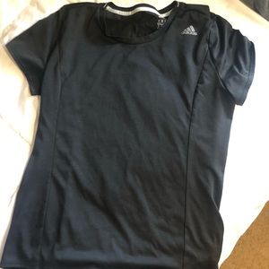 black Adidas Dry Fit shirt
